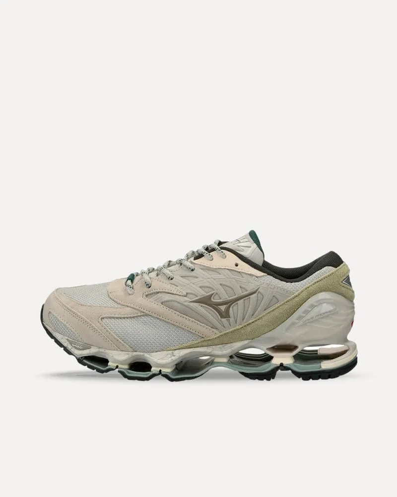Mizuno Kizuna Wave Prophecy LS „Nomad Pack“ Silver Cloud / White Sand / Cedar D1GA238701 sneaker