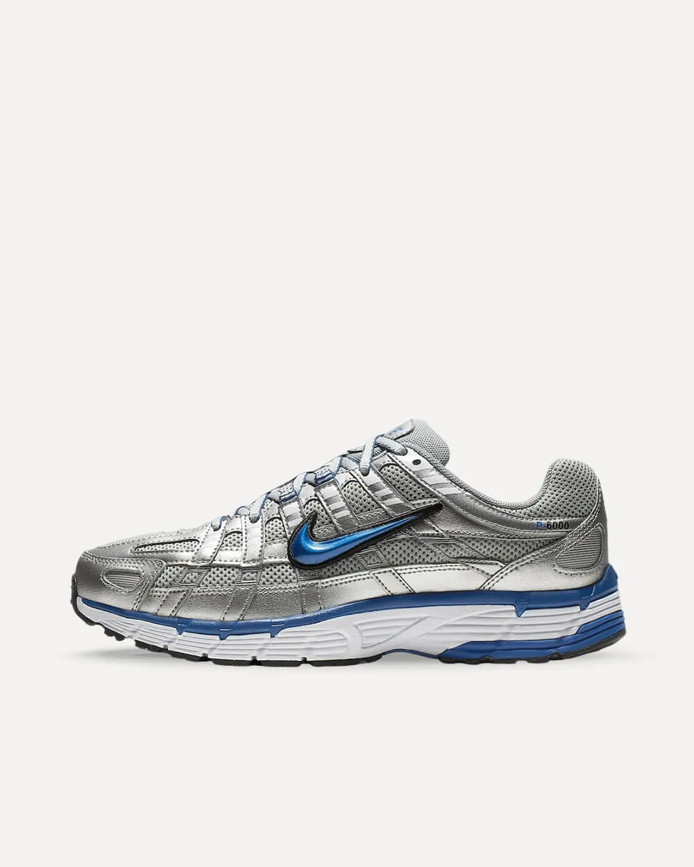 Nike P-6000 Metallic Silver / Team Royal / White / Black BV1021-001 sneaker