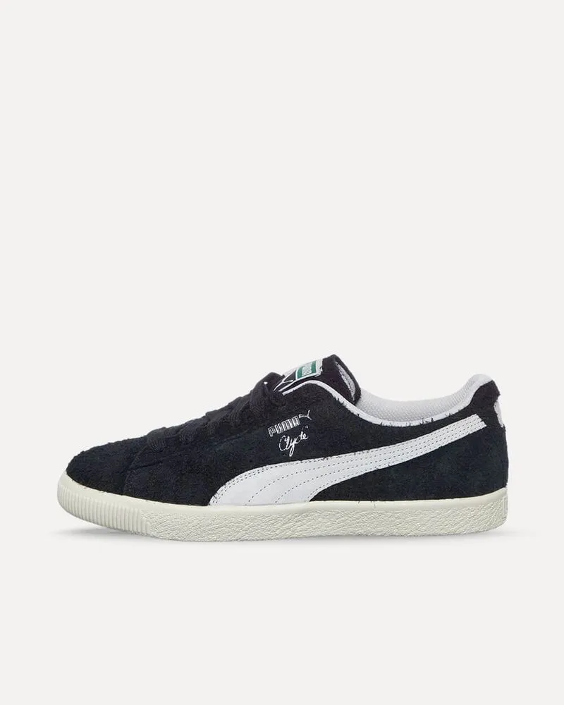 Puma Clyde Hairy Suede Puma Black / Frosted Ivory 393115-02 sneaker