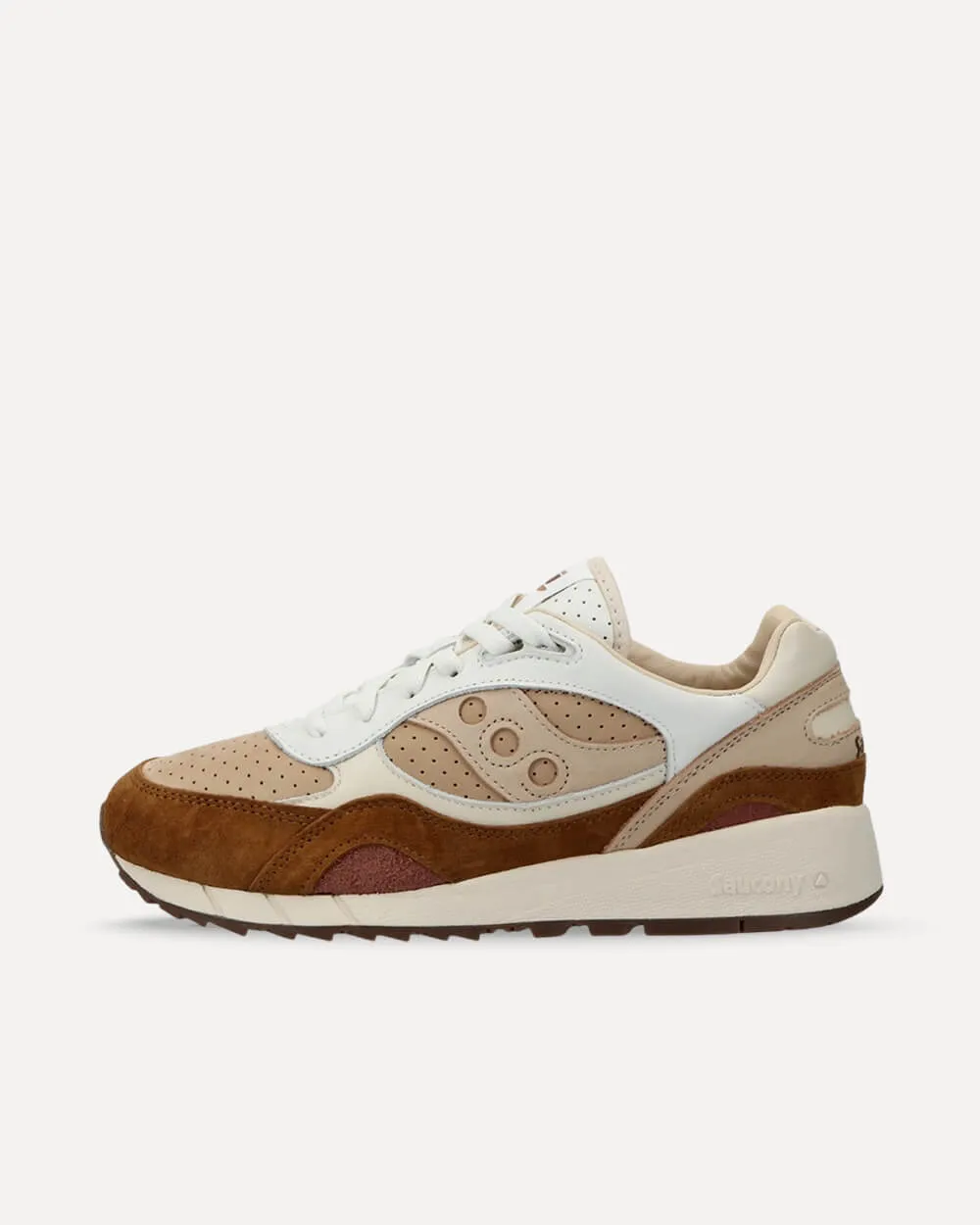 Saucony Originals Shadow 6000 White / Brown S70775-1 sneaker