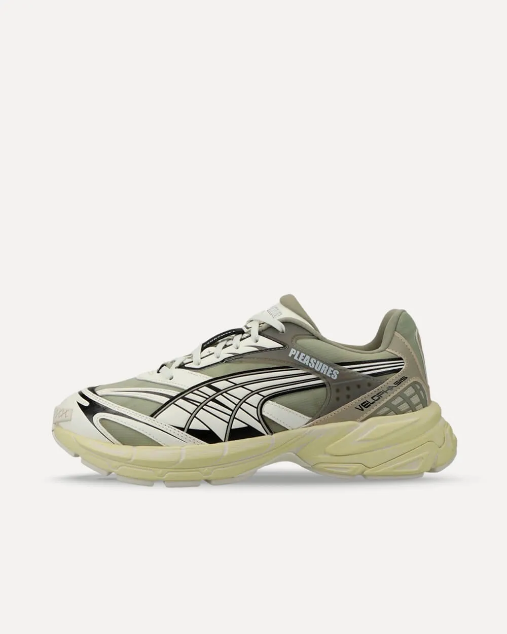Puma x PLEASURES Velophasis Overdyed Birch Tree / Anise Flower 391696-02 sneaker