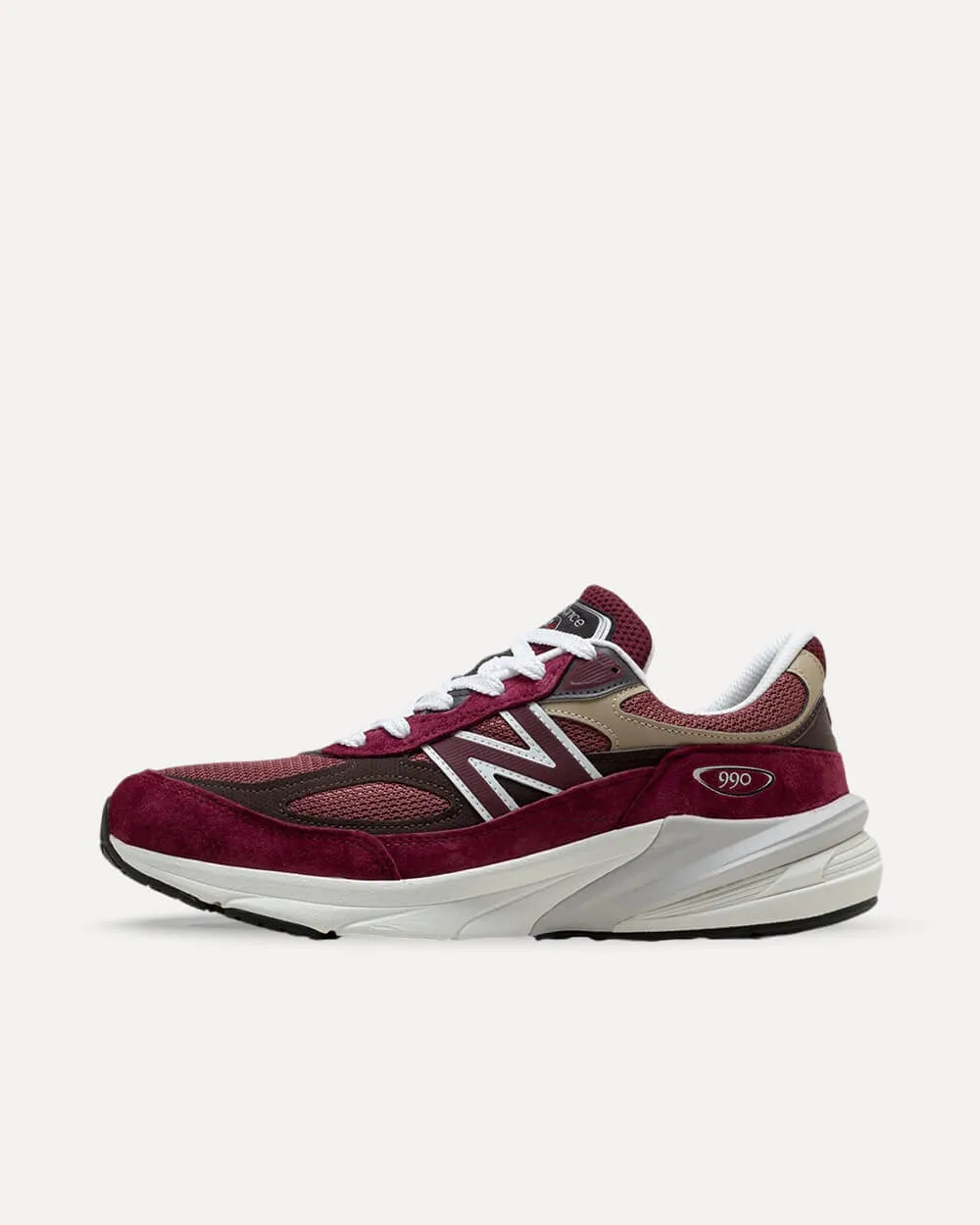 New Balance U990BT6 Made in USA Burgundy / Tan U990BT6 sneaker