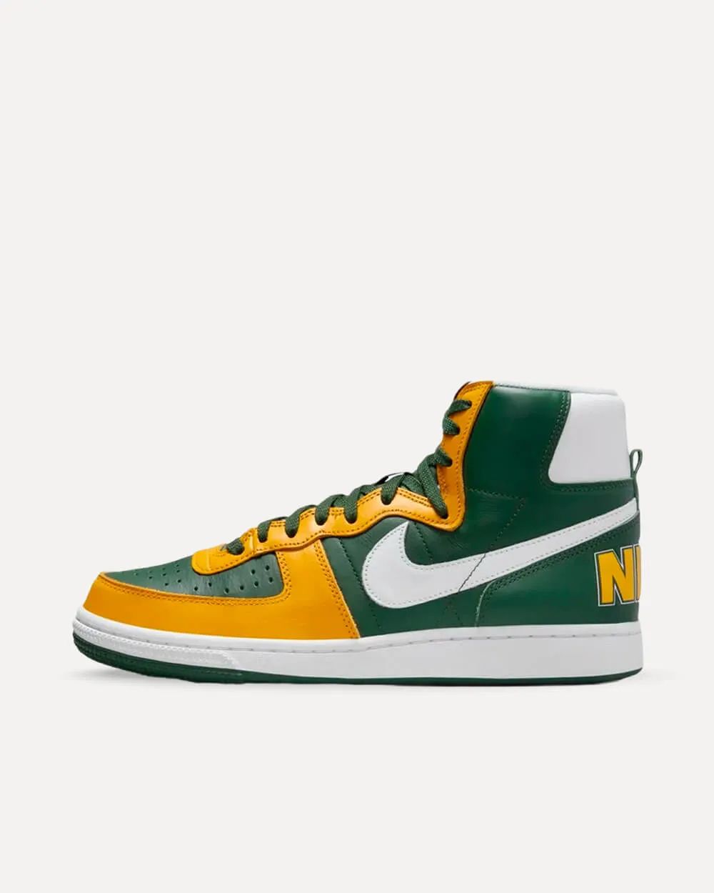 Nike Terminator High „Seattle Supersonics“ BLACK FOREST/WHITE/DEL SOL FN4442-300 sneaker