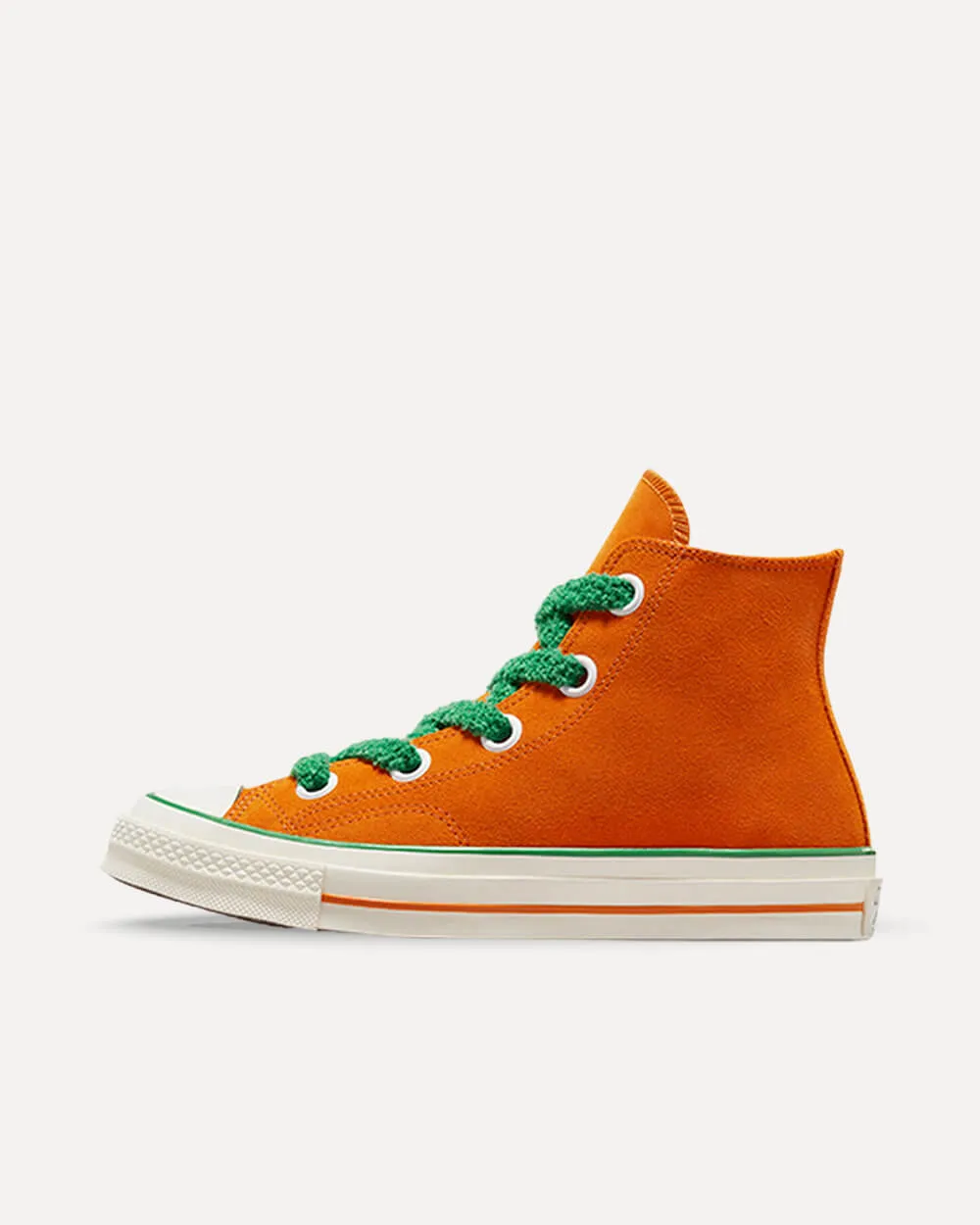 Converse x Willy Wonka Chuck Taylor All Star ’70 Hi „Oompa Loompa“ Orange / Green / Egret A08152C sneaker