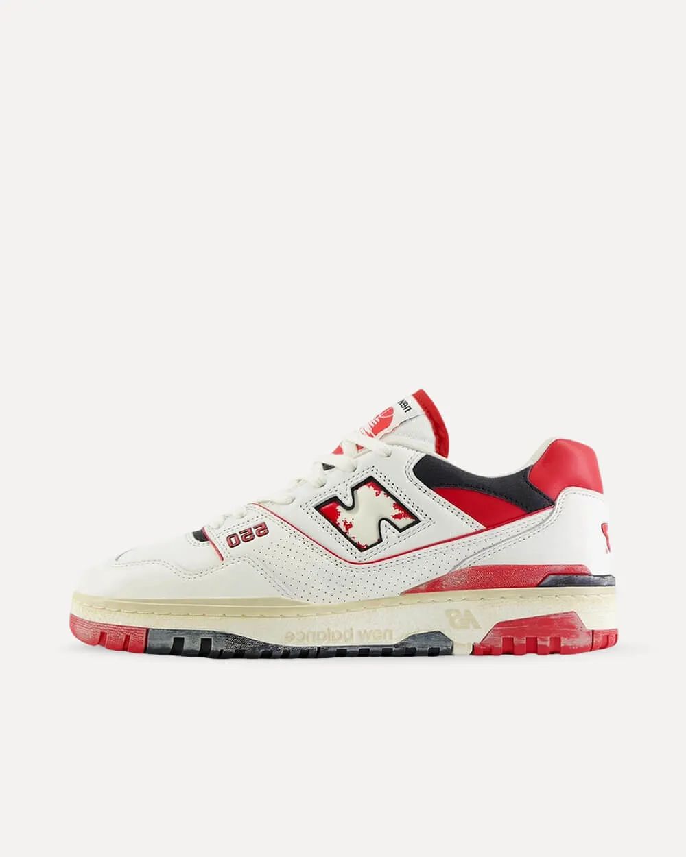 New Balance BB550VGA „Vintage Red“ Off-White/Red-Black BB550VGA sneaker