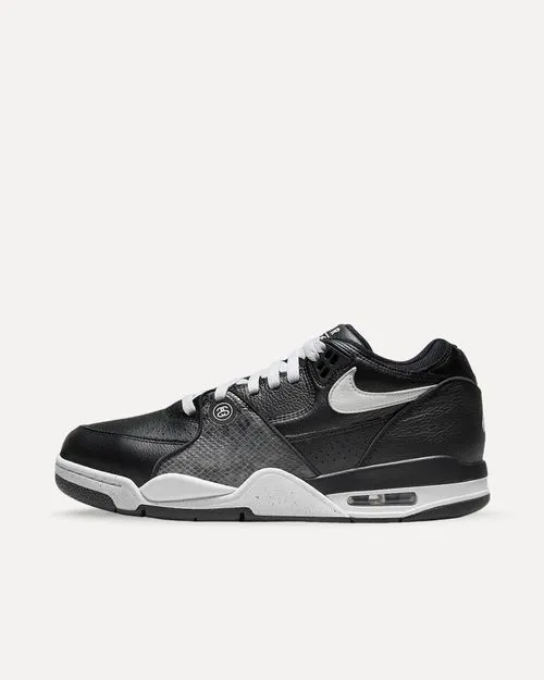 Nike x Stussy Air Flight 89 Black/White-White FD6475-001 sneaker