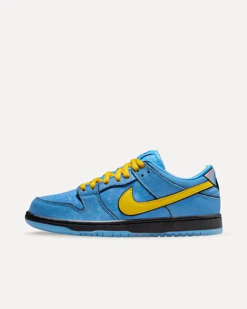 Nike SB x Powerpuff Girls  Dunk Low „Bubbles“ Blue Chill/Deep Royal Blue-Active Pink FZ8320-400 sneaker