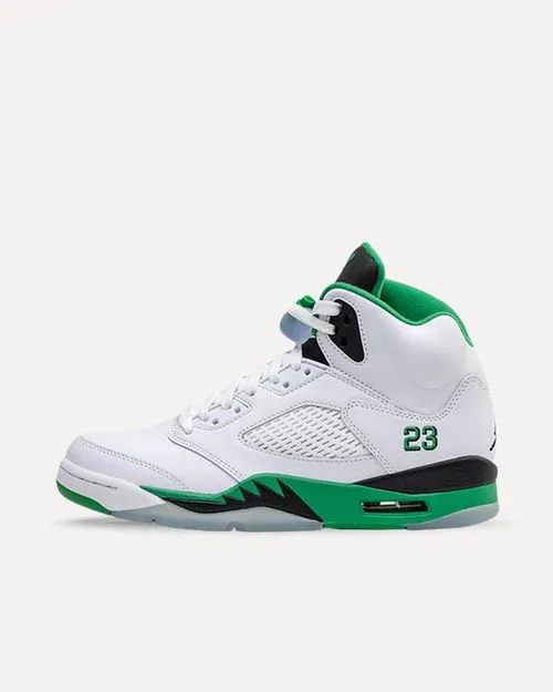 Nike Air Jordan 5 Retro „Lucky Green“ White/Lucky Green-Black-Ice Blue DD9336-103 sneaker