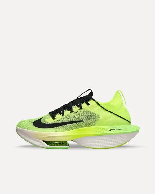 Nike Air Zoom Alphafly NEXT% Flyknit 2 “Ekiden” Luminous Green / Crimson Tint / Volt / Black FQ8110-331 sneaker