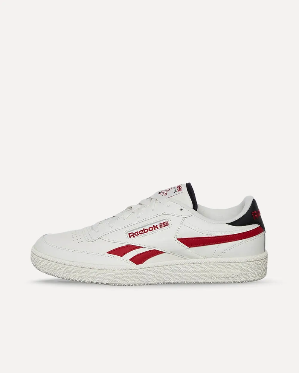 Reebok Club C Revenge Chalk / Flash Red / Black 100075005 sneaker