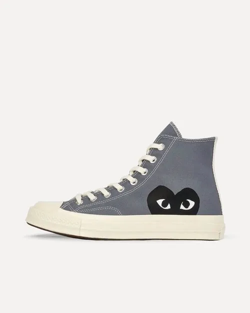 Converse x Comme des Garçons Play Chuck Taylor 70 High „New Big Heart“ Grey p1k122-gy sneaker