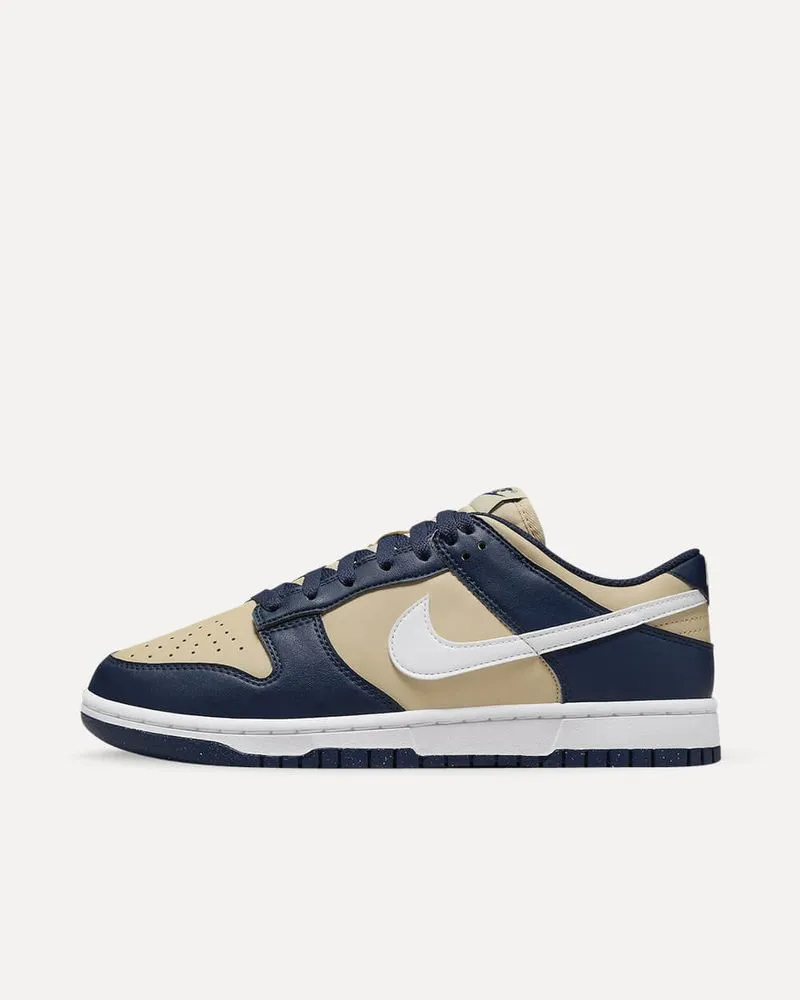 Nike Dunk Low Next Nature Midnight Navy/White-Team Gold DD1873-401 sneaker