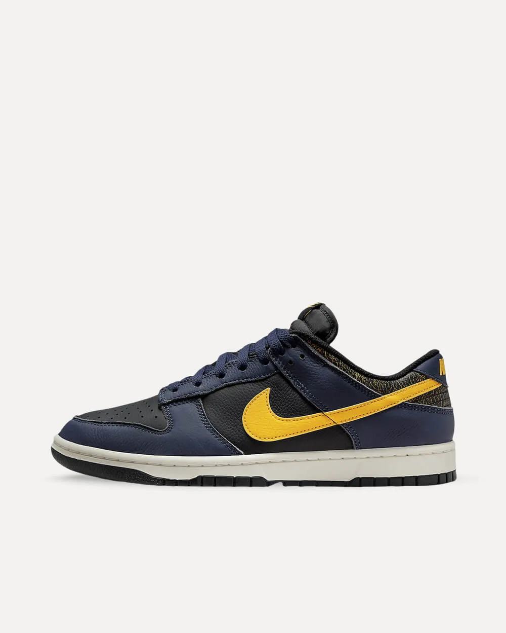 Nike Dunk Low „Vintage Michigan“ Black/Midnight Navy-Varsity Maize FZ4014-010 sneaker