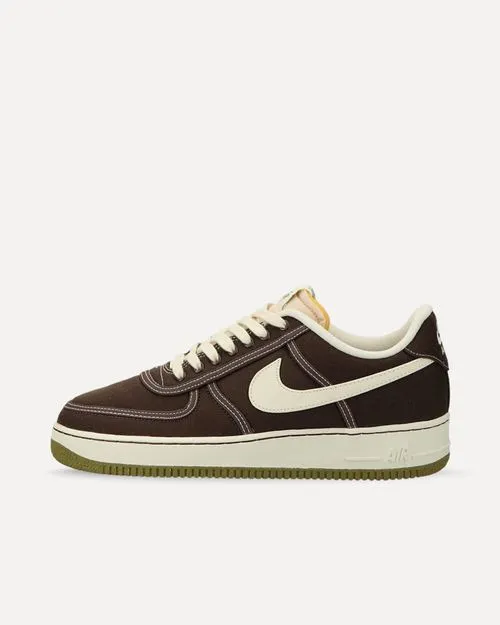Nike Air Force 1 ’07 Premium „Baroque Brown“ BAROQUE BROWN/COCONUT MILK-PACIFIC MOSS CI9349-201 sneaker