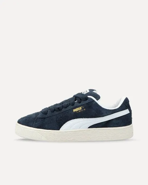 Puma Suede XL Hairy Club Navy / Frosted Ivory 397241-01 sneaker