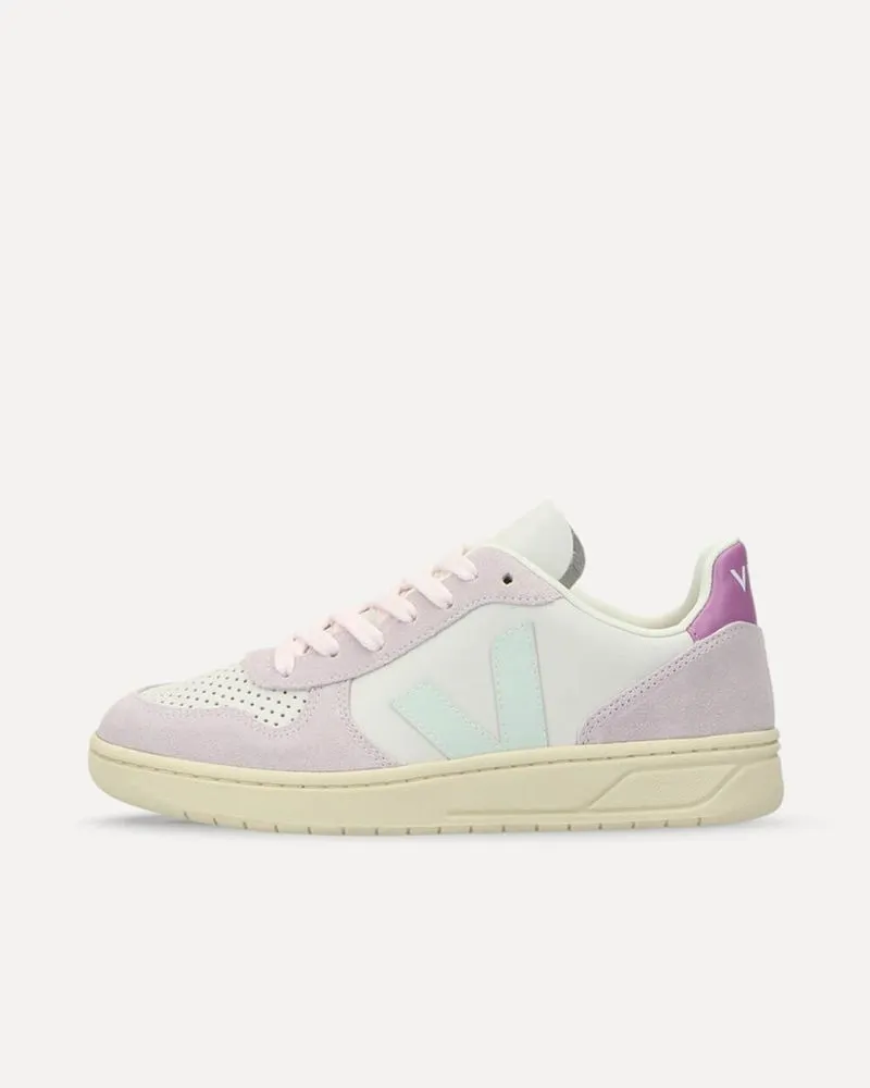 Veja V-10 Leather gravel / menthol / parme VX0203476 sneaker