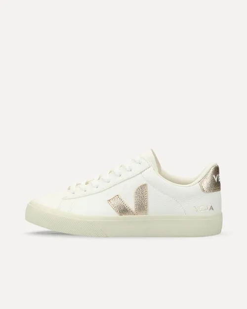Veja Campo Chromefree Leather extra white / platine CP0503495 sneaker