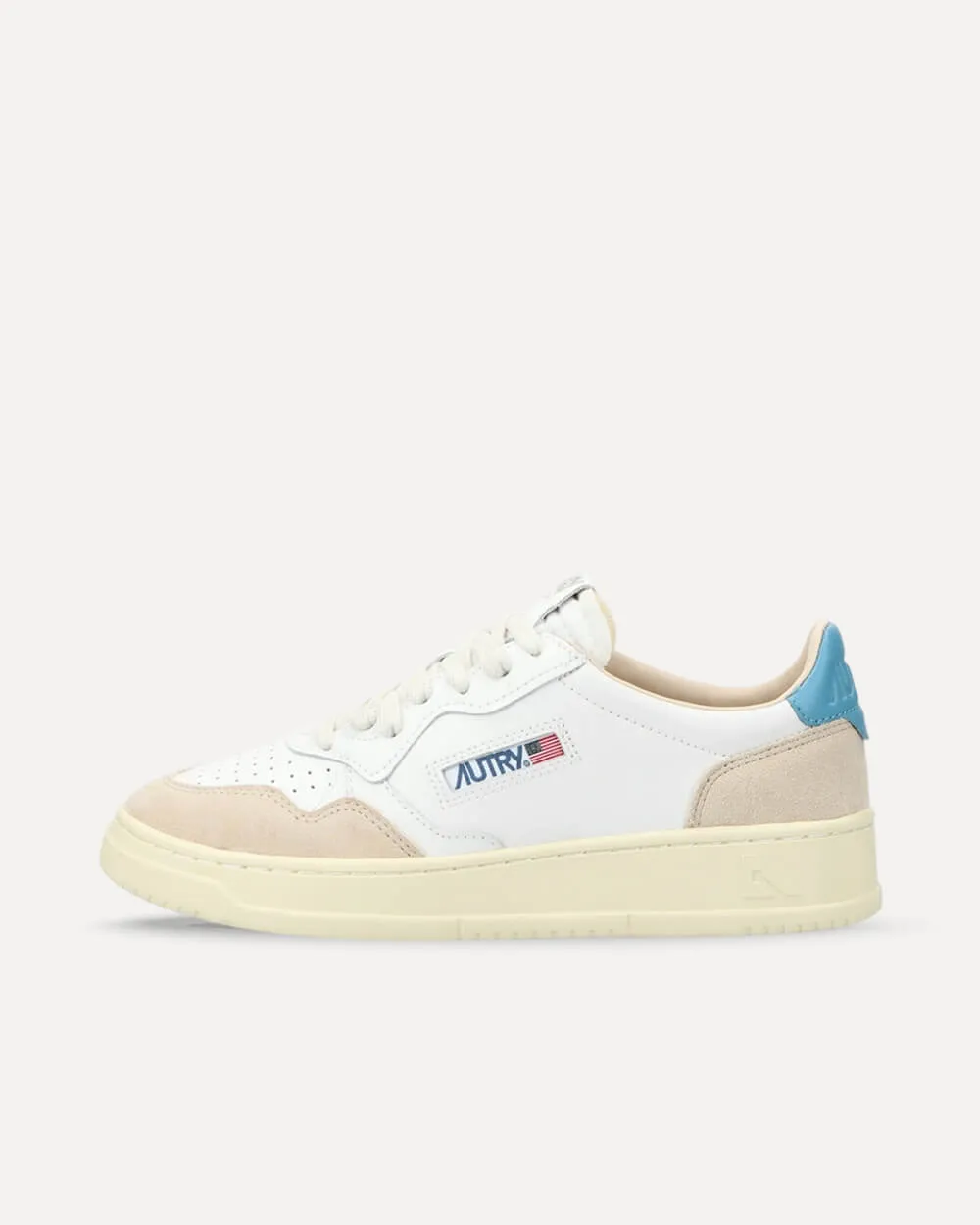 Autry Medalist Low leat / suede white / niagara AULWLS66 sneaker