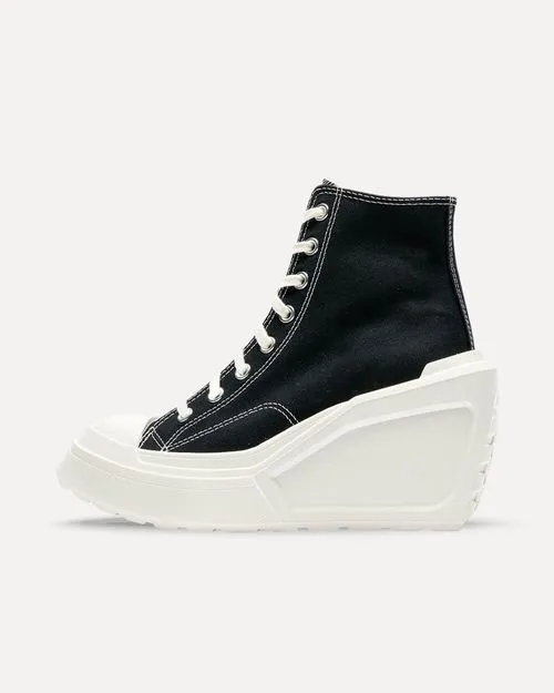 Converse Chuck 70 De Luxe Wedge Hi BLACK/BLACK A06478C sneaker