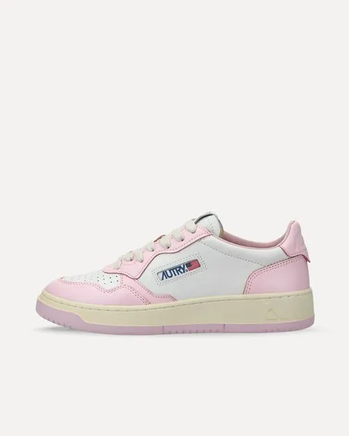 Autry Medalist Low W leat / leat blush bride AULWWB37 sneaker
