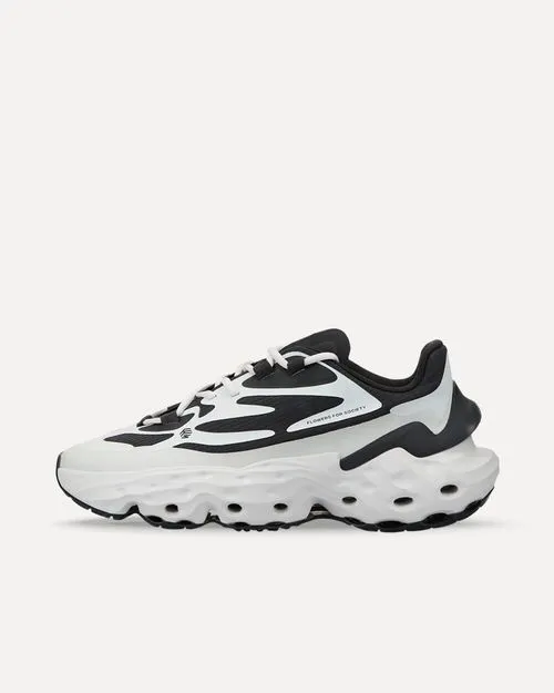 Flowers for Society SEED.ONE “Orca” Blanc de Blanc / Vaporous Gray / Black Sand FFS021M sneaker