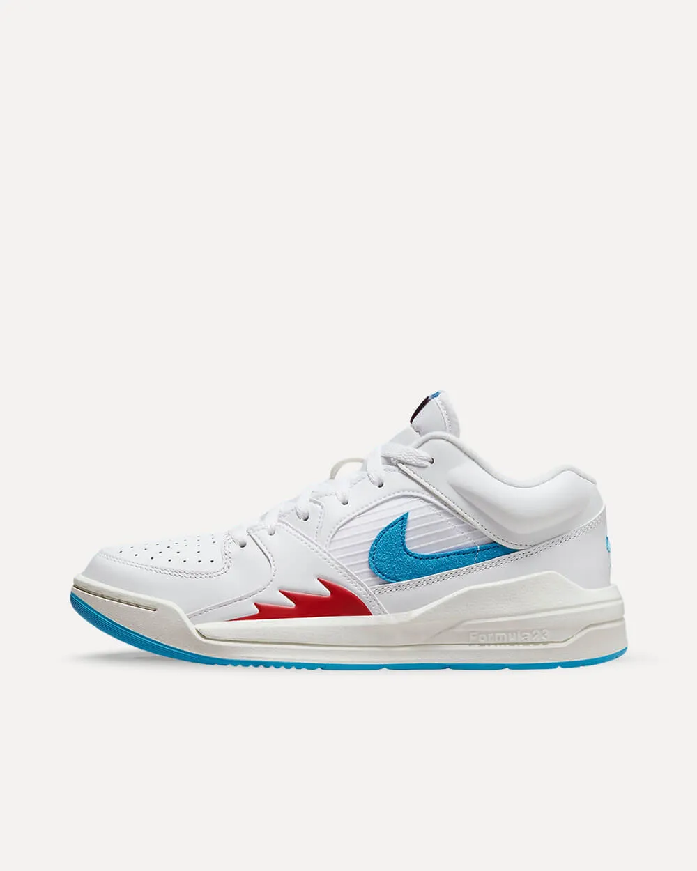 Nike Air Jordan Stadium 90 White / Dark Powder Blue / Sail / Gym Red FB2269-100 sneaker