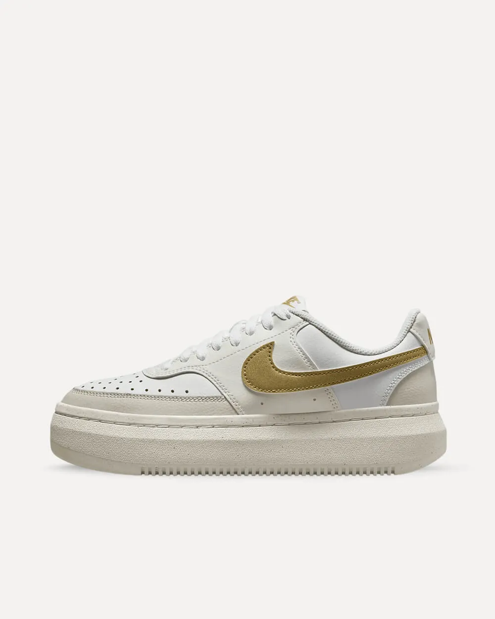 Nike Court Vision Alta White/Light Bone/Sail/Metallic Gold DZ5394-100 sneaker