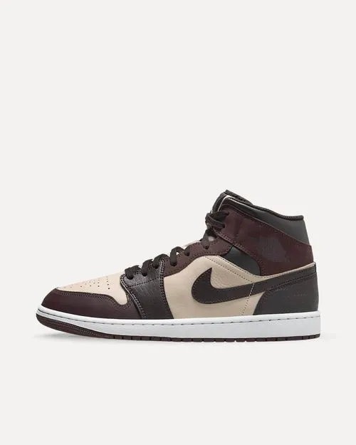 Nike Air Jordan 1 Mid SE „Paris YMCA“ Velvet Brown / Earth / Sanddrift FZ4359-200 sneaker