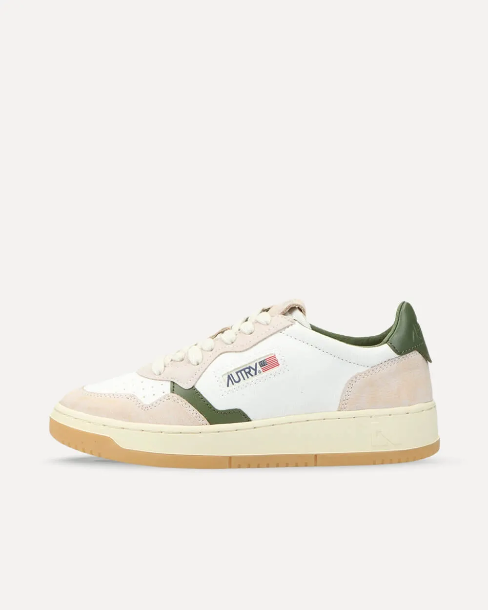 Autry Medalist Low W CANVAS/SAND WHT/CYPRS AULWDS06 sneaker