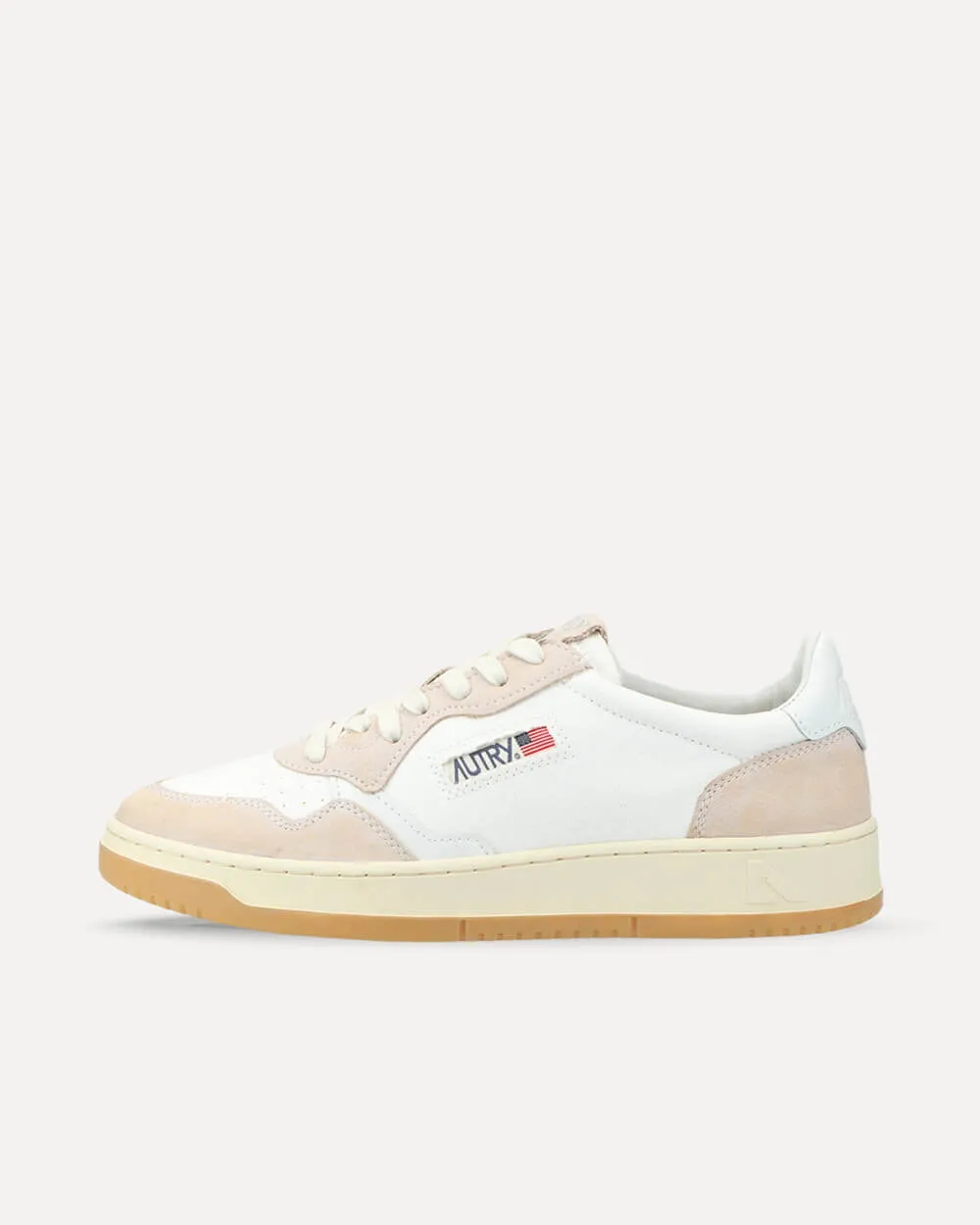 Autry Medalist Low CANVAS/SAND WHT/WHT AULMDS01 sneaker