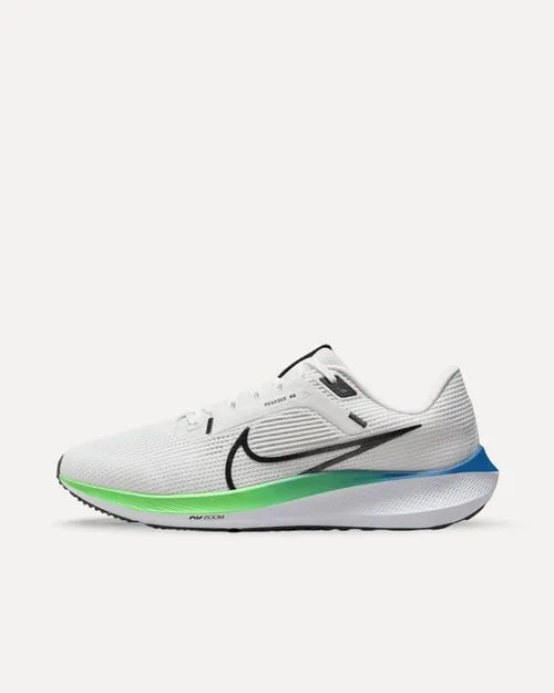 Nike Air Zoom Pegasus 40 Platinum Tint / Black / White / Green Strike DV3853-006 sneaker
