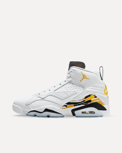 Nike Air Jordan Jumpman MVP White / Yellow Ochre / Black DZ4475-107 sneaker