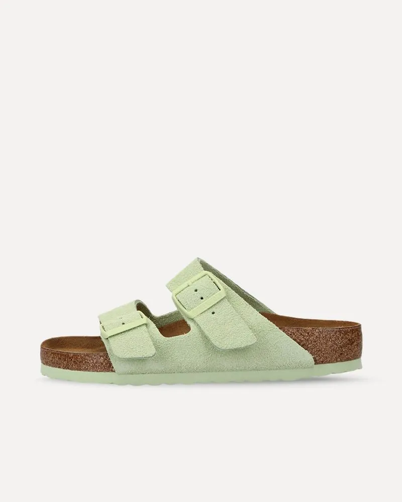 Birkenstock Arizona Suede Leather Faded Lime 1026811 sneaker