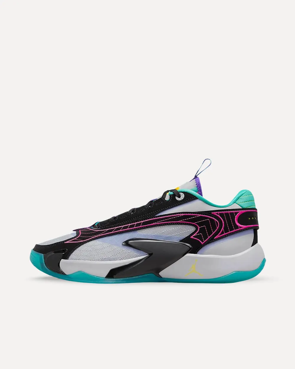 Nike Air Jordan Luka 2 WOLF GREY/SPEED YELLOW-BLACK-HYPER JADE DX8733-007 sneaker