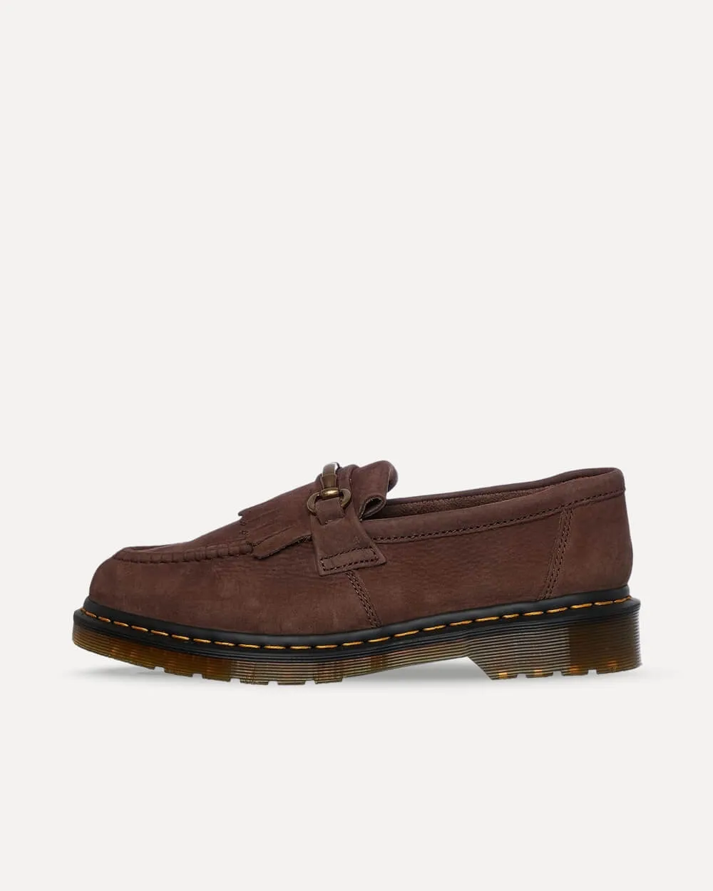 Dr. Martens Adrian Snaffle Dark Brown Tumbled Nubuck 31588201 sneaker