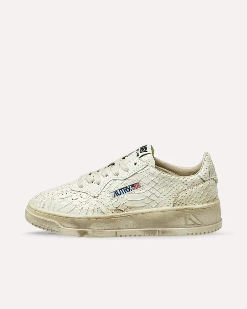 Autry Medalist Python „Super Vintage“ White / White AVLWPC06 sneaker