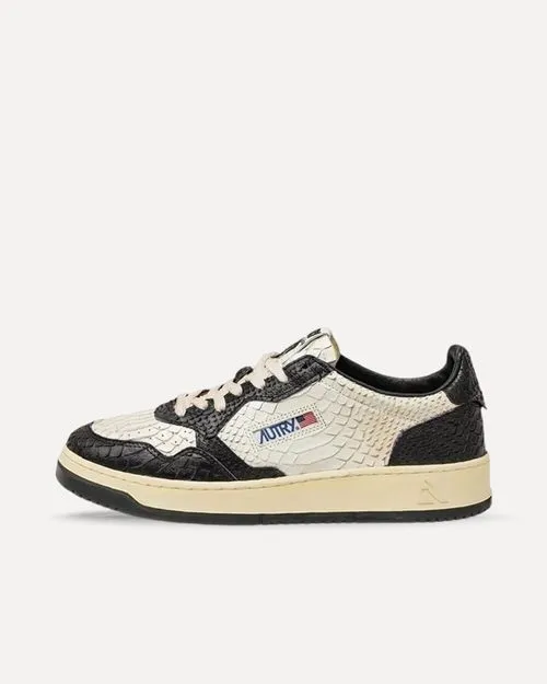 Autry Medalist Python „Super Vintage“ Black / White AVLWPC02 sneaker