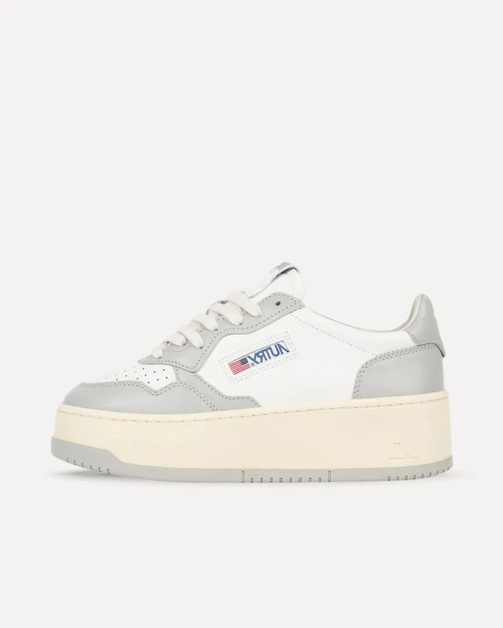 Autry Medalist Platform Low WB10 White / Grey PLTW-WB10-WVAP sneaker