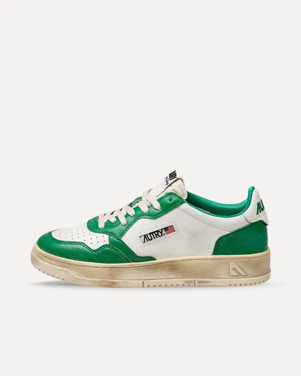 Autry Medalist Basket „Super Vintage“ White / Green AVLMBC05 sneaker