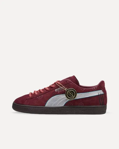 Puma x ONE PIECE Suede „Red Haired Shanks“ Team Regal Red-PUMA Silver 396521-01 sneaker