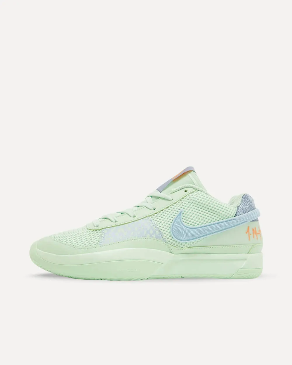 Nike Ja 1 Bright Mandarin/Multi-Color-Vapor Green-Light Armory Blue-Ashen Slate FQ4796-800 sneaker