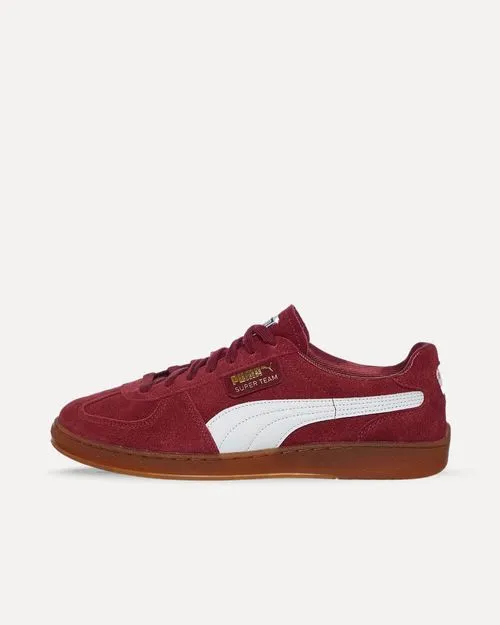 Puma Super Team Suede Team Regal Red / Puma White / Gum 397514-03 sneaker