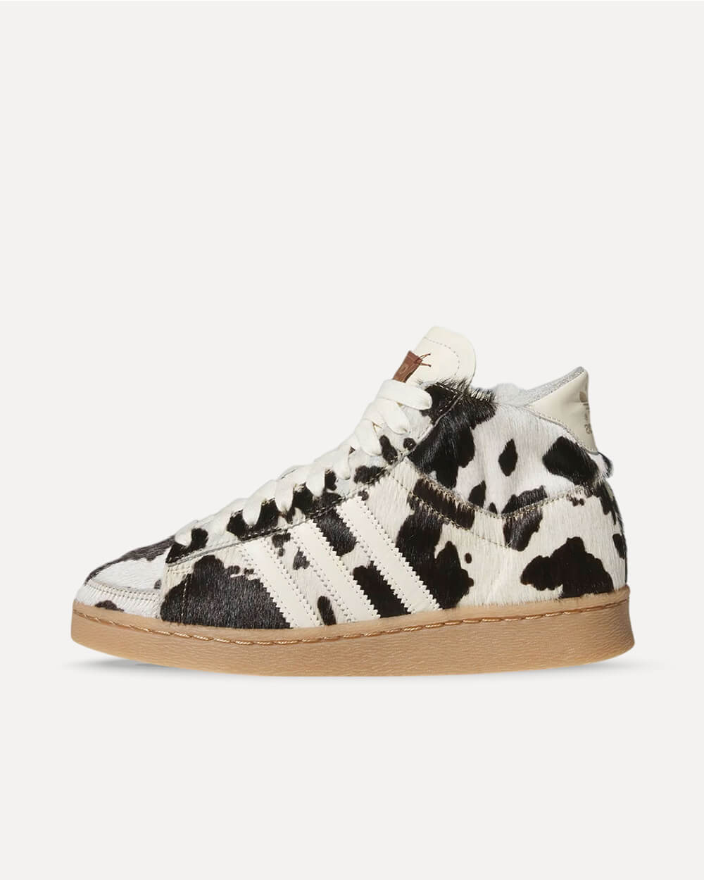 adidas Originals Jabbar Hi „Cow Print“ Cloud Grey / Cream White / Gum JI3420 sneaker