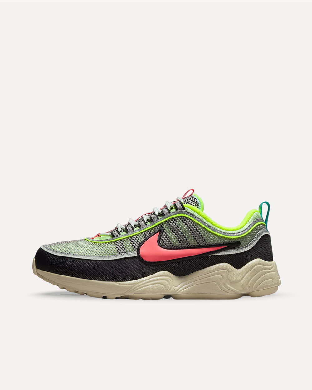 Nike Air Zoom Spiridon Barely Volt/Hot Punch/Volt/Metallic Silver/Summit White/Black II1237-701 sneaker