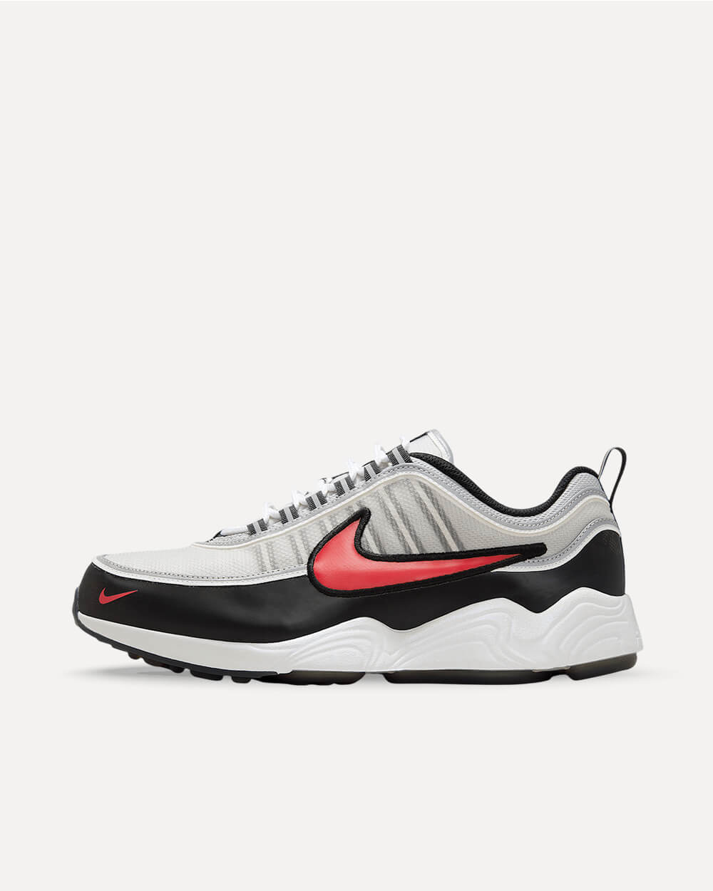 Nike Air Zoom Spiridon Metallic Silver/Sport Red/Black/White II1161-095 sneaker