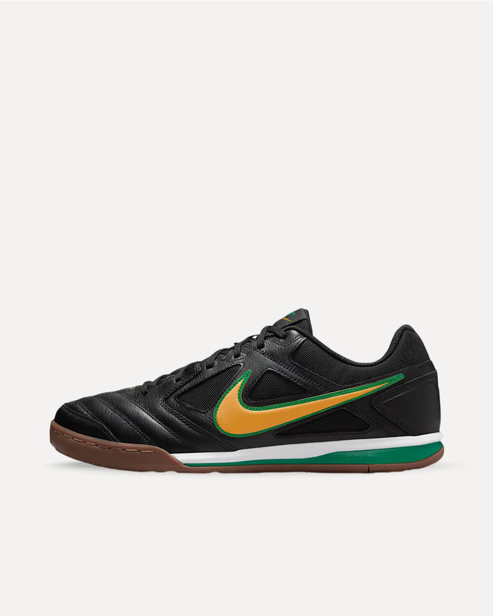 Nike Gato BLACK/VARSITY MAIZE-WHITE-GUM DARK BROWN IB8509-001 sneaker