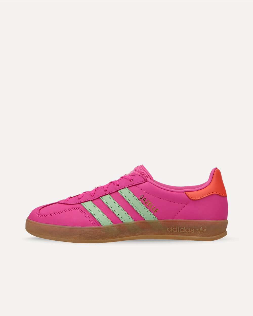 adidas Originals Gazelle Indoor semi lucid fuchsia / green spark / signal cora JI2718 sneaker