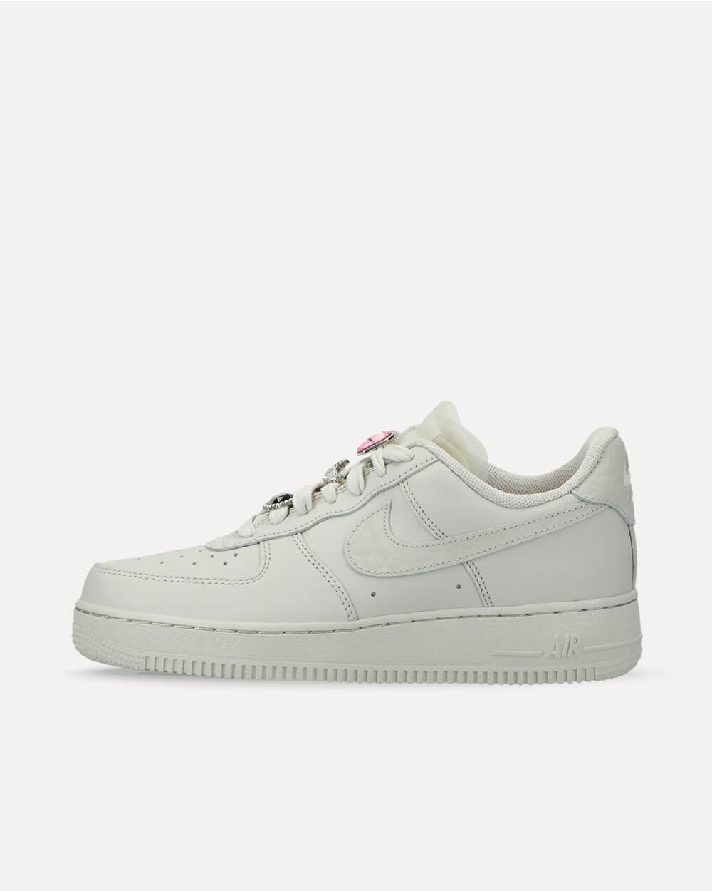 Nike Air Force 1 Low Premium „Bling“ LIGHT BONE/LIGHT BONE-KELLY GREEN DN5463-001 sneaker