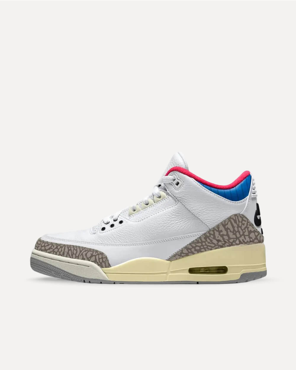 Nike Air Jordan 3 Retro OG SP „Seoul 2.0“ White/Black/Sport Royal/Challenge Red/Pale Vanilla/College Grey IB1482-100 sneaker