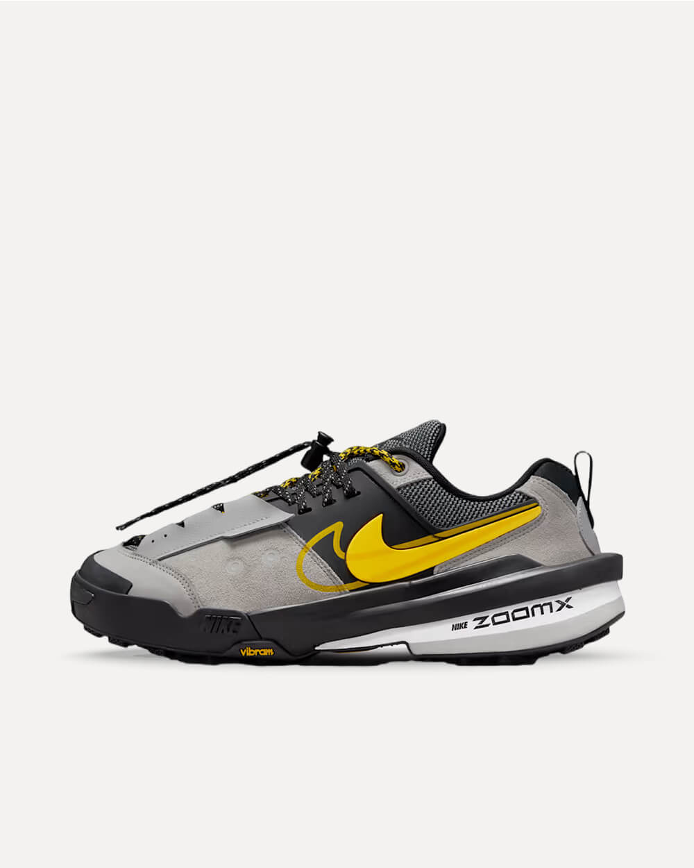 Nike x sacai Zegamadome SP Matte Silver/Yellow HQ8618-002 sneaker